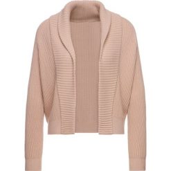 Kardigan Max Mara Leisure 33460196. Różowe swetry damskie Max Mara Leisure, xs, bez wzorów, z wełny, bez rękawów, bez kaptura. W wyprzedaży za 759,00 zł.