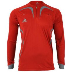 Adidas Bluza sędziowska męska czerwona r.S (069071). Czerwone bluzy męskie marki Adidas, m. Za 24,60 zł.