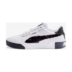 Puma Cali Brushed Tenisówki Biały. Białe trampki i tenisówki damskie Puma, bez wzorów, z materiału, bez zapięcia. Za 395,95 zł.
