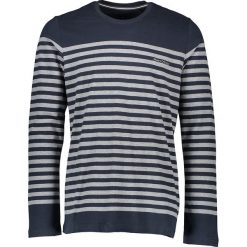 Koszulka piżamowa w kolorze granatowo-szarym. Szare koszulki męskie Marc O'Polo, xl, w paski, z bawełny, bez rękawów. W wyprzedaży za 84,95 zł.