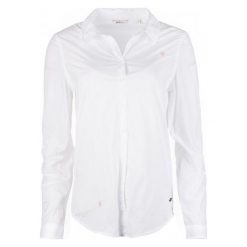Mustang Koszula Damska Embro Blouse 34 Biały. Białe koszule wiązane damskie Mustang. Za 249,00 zł.