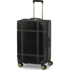 Rock walizka podróżna TR-0193/3-M ABS - czarna. Czarne walizki Rock, bez wzorów, ze skóry, vintage. Za 537,00 zł.