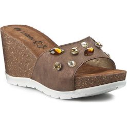 Chodaki damskie: Klapki INBLU - TC000006 Bronzo