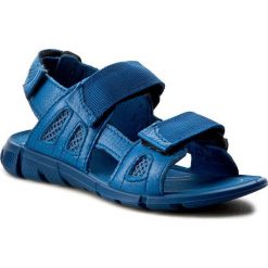 Sandały męskie skórzane: Sandały ECCO – Intrinsic Sandal 70555257995 Bermuda Blue/Cobalt