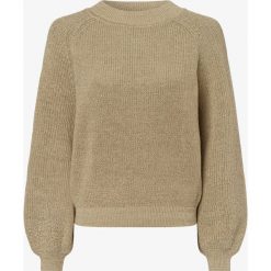 Opus - Sweter damski – Pecy, beżowy. Brązowe swetry damskie Opus, bez wzorów, z bawełny, bez rękawów, bez kaptura. Za 369,95 zł.