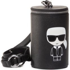 Torebka KARL LAGERFELD - 201W3087 Black 999. Czarne kuferki damskie KARL LAGERFELD, bez wzorów, ze skóry, bez dodatków. W wyprzedaży za 639,00 zł.
