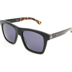 Męskie okulary przeciwsłoneczne w kolorze czarno-beżowo-szarym. Szare okulary przeciwsłoneczne męskie marki Hugo Boss Sunglasses, z tworzywa sztucznego, wakacyjne. W wyprzedaży za 193,95 zł.