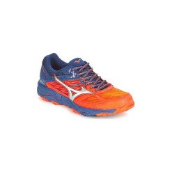 Buty do biegania Mizuno WAVE MUJIN 5. Czerwone buty sportowe męskie marki Mizuno, bez zapięcia, do biegania, mizuno wave. Za 511,20 zł.