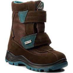 Buty zimowe chłopięce: Śniegowce NATURINO – 0013001228.01.9103 T.Moro/Petrolio Fondo Nero