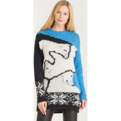 SWETER MY TWIN TWINSET. Żółte swetry damskie Twinset, s, z aplikacjami, z materiału, bez rękawów, bez kaptura. Za 919,00 zł.