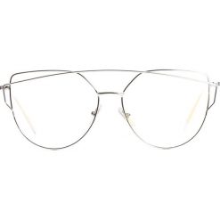 Srebrne Okulary Tad. Szare okulary przeciwsłoneczne damskie Born2be. Za 19,99 zł.