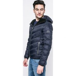 Marc O'Polo - Kurtka. Niebieskie kurtki męskie marki Marc O'Polo, m, z dzianiny, z kapturem. W wyprzedaży za 569,90 zł.