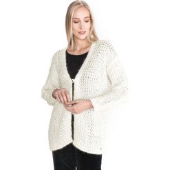TWINSET Cardigan Biały. Białe bluzy damskie Twinset, xs, bez wzorów, z materiału, bez rękawów, bez kaptura. Za 836,95 zł.