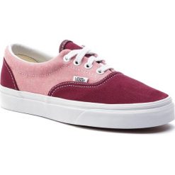 Tenisówki VANS - Era VN0A38FRVLR1 (Chembray) Canvas Port Ro. Czerwone trampki i tenisówki damskie Vans, bez wzorów, z gumy, bez zapięcia. W wyprzedaży za 219,00 zł.