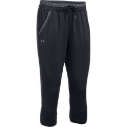 Spodnie sportowe damskie: Under Armour Spodnie damskie Armour Sport Crop czarne r. XS (1294192-001)