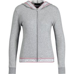 Bluza Emporio Armani Underwear 164076 9P287 00748. Szare bluzy damskie Emporio Armani Underwear, xs, bez wzorów, z bawełny, bez rękawów, bez kaptura. W wyprzedaży za 249,00 zł.