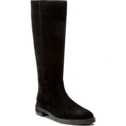 Kozaki HÖGL - 4-101612 Black 0100. Czarne bez kategorii marki HÖGL, z polaru, przed kolano, na wysokim obcasie. W wyprzedaży za 469,00 zł.