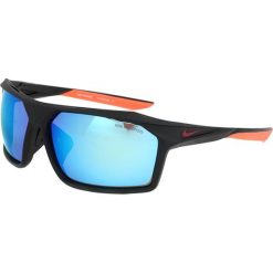 Okulary przeciwsłoneczne "EV1033" w kolorze czarno-pomarańczowym. Pomarańczowe okulary przeciwsłoneczne męskie marki Nike & adidas, z tworzywa sztucznego. W wyprzedaży za 179,95 zł.