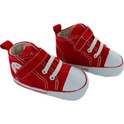 Buciki niemowlęce: Buty niemowlęce w kolorze czerwonym