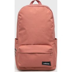 Adidas - Plecak. Różowe plecaki damskie Adidas, bez wzorów, z poliesteru. W wyprzedaży za 89,90 zł.