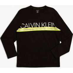 Calvin Klein - Męska koszulka od piżam, czarny. Czarne koszulki męskie Calvin Klein, m, z nadrukiem, bez kołnierzyka, bez rękawów. Za 179,95 zł.