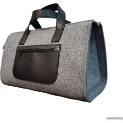 Shopper bag damskie: Torba na ramię, na codzień, eko skóra i filc