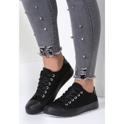 Czarne Trampki I Wish. Czarne tenisówki damskie vices. Za 49,99 zł.