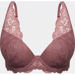 Biustonosz push-up z koronką - Fioletowy. Fioletowe biustonosze Reserved, w koronkowe wzory, z koronki. Za 69,99 zł.