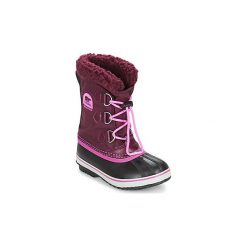 Śniegowce Dziecko Sorel YOOT PAC NYLON. Fioletowe buty chłopięce zimowe marki Sorel, z nylonu. Za 255,99 zł.