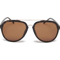 OKULARY PRZECIWSŁONECZNE DAMSKIE. Pomarańczowe okulary przeciwsłoneczne damskie Top Secret, eleganckie. W wyprzedaży za 9,99 zł.