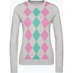 Marie Lund - Sweter damski, szary. Szare swetry klasyczne damskie marki Marie Lund, xl, z bawełny, eleganckie. Za 179,95 zł.