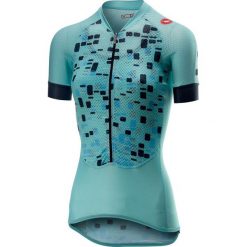 Castelli damski top treningowy Climber's W Jersey niebieski L. Niebieskie topy damskie Castelli, s, bez wzorów, z jersey, bez kołnierzyka. Za 335,00 zł.