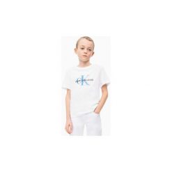 T-shirty z krótkim rękawem Dziecko Calvin Klein Jeans IB0IB00136 MONOGRAM LOGO REGULAR. Białe t-shirty chłopięce Calvin Klein Jeans, bez wzorów, z jeansu, z krótkim rękawem. Za 152,19 zł.