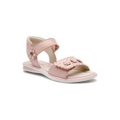 LASOCKI KIDS CI12-LOIRA-03. Różowe sandały dziewczęce Lasocki Kids, ze skóry, bez zapięcia. Za 99,99 zł.