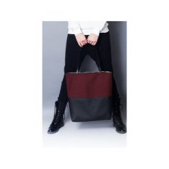 Torebki klasyczne damskie: torba duo bordo