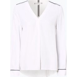 Tommy Hilfiger - Bluzka damska, biały. Białe bluzki damskie TOMMY HILFIGER, bez wzorów, z kontrastowym kołnierzykiem, bez rękawów. Za 579,95 zł.