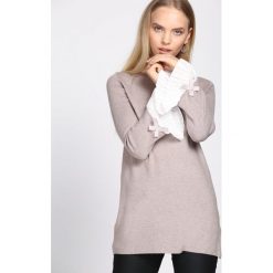 Khaki Bluzka Nether. Brązowe bluzki longsleeves Born2be, l. Za 59,99 zł.