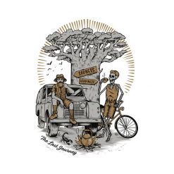 T - shirt The last journey. T-shirty męskie Raw Wear, m, bez wzorów, z bawełny, bez kołnierzyka. Za 99,00 zł.