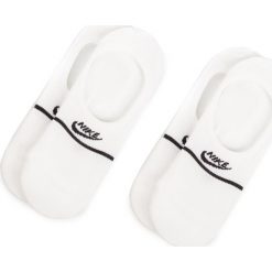 Zestaw 2 par stopek męskich NIKE SX7168 100. Białe skarpetki męskie Nike, bez wzorów. Za 59,00 zł.