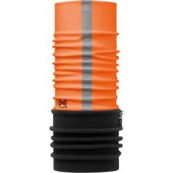 Szaliki męskie: Buff Komin Polar Buff Reflective R-Solid Orange Fluor kolor pomarańczowo-czarny, roz. 53/62 (BP111589.211.10.00)