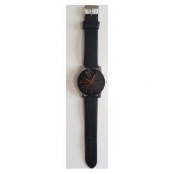 Zegarek GSM City Damski 22675 duży czarny. Czarne zegarki damskie marki GSM City. Za 19,99 zł.