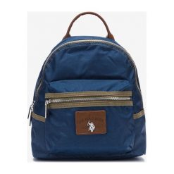 U.S. Polo Assn New Castle Plecak Niebieski. Niebieskie plecaki damskie U.S. Polo Assn., w paski, z materiału. Za 378,95 zł.