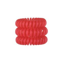 Ozdoby do włosów: Invisibobble The Traceless Hair Ring gumka do włosów 3 szt dla kobiet Red