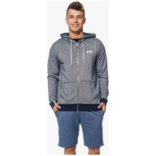 Lotto Bluza Buzzard , niebieski, rozmiar M. Niebieskie bluzy męskie Lotto, m, bez wzorów, z bawełny, z kapturem, bez rękawów, bez kaptura. W wyprzedaży za 59,99 zł.