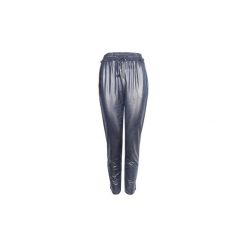 Spodnie z lejącego materiału Patrizia Pepe 8L0192/A2HS-C602. Czarne spodnie damskie Patrizia Pepe, l. Za 199,00 zł.