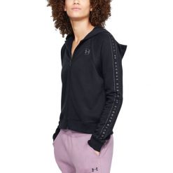 Under Armour Rival Bluza Czarny. Czarne bluzy damskie Under Armour, xs, bez wzorów, z bawełny, bez rękawów, bez kaptura. Za 274,95 zł.