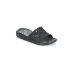 Klapki Crocs LITERIDE SLIDE. Czarne crocsy damskie . Za 152,20 zł.
