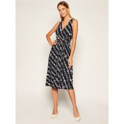 Sukienka koktajlowa Lauren Ralph Lauren 250798435001. Niebieskie sukienki damskie Lauren Ralph Lauren, bez wzorów, wizytowe, bez kołnierzyka, bez rękawów. Za 719,00 zł.