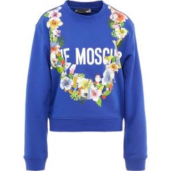 Odzież damska: Love Moschino Bluza blue