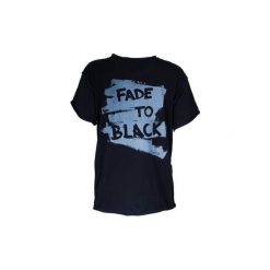 T-shirt FADE TO BLACK. Czarne t-shirty damskie Pikiel, s, bez wzorów, z bawełny, bez kołnierzyka. Za 105,00 zł.